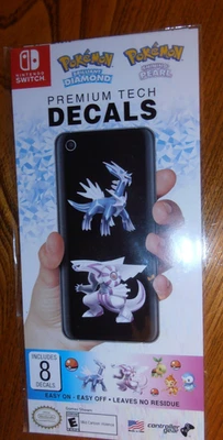 NUEVO EN PAQUETE - CALCOMANÍAS POKEMON DIAMANTE BRILLANTE Y PERLA BRILLANTE INTERRUPTOR TECNOLOGÍA PREMIUM Foto 1 de 2