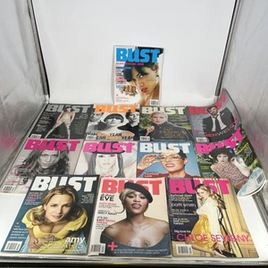 (12) Lot Bust Magazine 2003-2008 CHLOE SEVIGNY Justin Theroux GEEN STEFANI - Picture 1 of 13