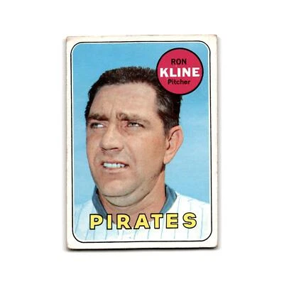 Aaron Crow 1969 Topps #243 Kansas City Royals Baseball Card EX - Image 1 of 3