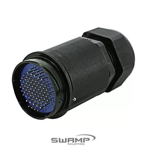 SWAMP 81-Pin 24 Channel Audio Multi Connector Male Gold Contacts IP67 Rated - Foto 1 di 4