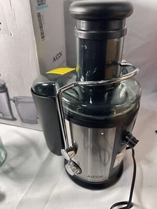 Aicok JUICE EXTRACTOR GS-328L Stainless Steel Black Silver - Picture 1 of 3