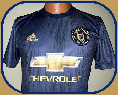 ADIDAS PARLEY MANCHESTER UNITED CHEVROLET FOR THE OCEANS ADULT SMALL JERSEY - Image 1 of 4