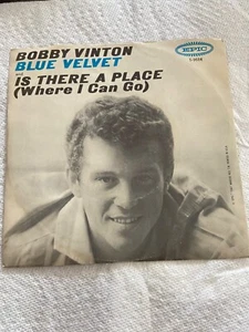 Bobby Vinton-Blue Velvet-Epic 45 Rpm Record 5-9614 /1963 - Bild 1 von 11