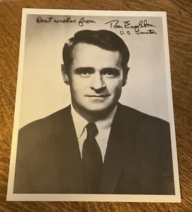 Tom Eagleton Signed Autograph 8x10 Former Senator & VP Candidate under McGovern - Picture 1 of 2