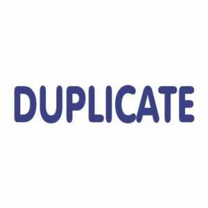 DUPLICADO - Estampilla pretintada mensaje de stock Trodat Ultimark - Imagen 1 de 2