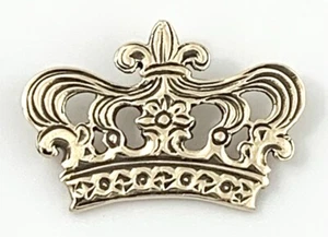 New Orleans Mignon Faget Solid 14k Yellow Gold Crown Pendant Whimsies Collection - Picture 1 of 4