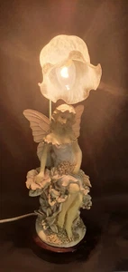 Benross Modell 4912 Messingoptik und Resin Figur Büro Schreibtisch Leselampe - Bild 1 von 12