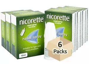 Nicorette Nasal Spray 10ml - 6 Pack Bulk buy offer Expiry 2026 - Picture 1 of 2