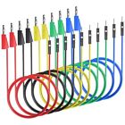 10pcs 30CM Silicone Test Leads for Breadboard Oscilloscope Electronic