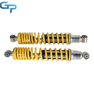 2 x Front Shocks Springs 1987-2006 For Yamaha Banshee YELLOW 3GG-23350-20-36 - Picture 1 of 8