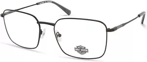 Harley Davidson HD9021 011 Silver Metal Eyeglasses Titanium Frame 58-19-145 HD - Picture 1 of 1