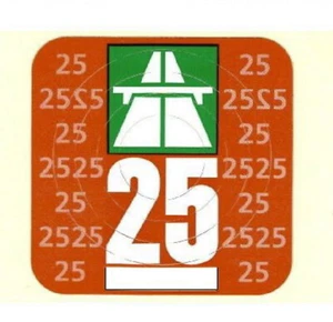 Schweizer Autobahnvignette Autobahn Vignette Schweiz CH 2025 - Bild 1 von 1