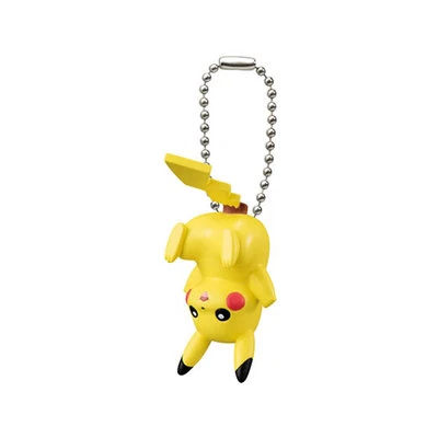 Pokemon 2PC Pikachu Pocket Monster Pinch Figure Sun Moon Mascot Tsumande  - Image 1 of 3