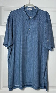 Peter Millar Sommer Comfort Poloshirt Golf Performance Dackel Hund Print XXL - Bild 1 von 12