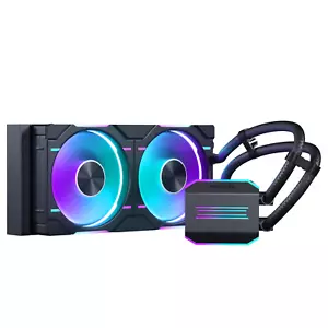 Phanteks Glacier One 240D30 240 D30 Nero RGB Integrato CPU Raffreddamento ad Acqua 12CM - Foto 1 di 4