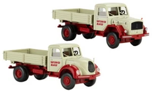 Magirus 2er Set: Prits Wimo Bau Wiking / PMS 1:87 - Bild 1 von 1
