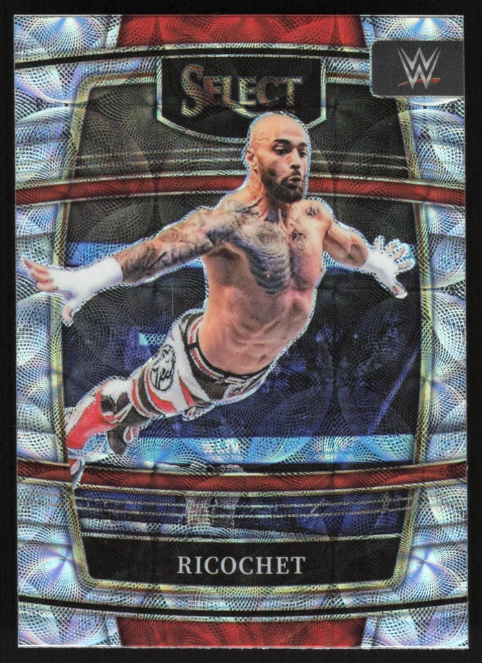 Ricochet 2022 Panini Select WWE # 26 Concourse Scope Prizm Smack Down - Image 1 of 1