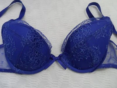 Huit Balconette Bra Orchid Half Cup MC7C SIZE 32C-NWOT - Image 1 of 4