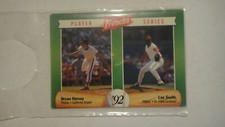 1992 French's Baseball Cards Sealed Hangtag Pack, 3 Cards Harvey/Smith. LooK!
