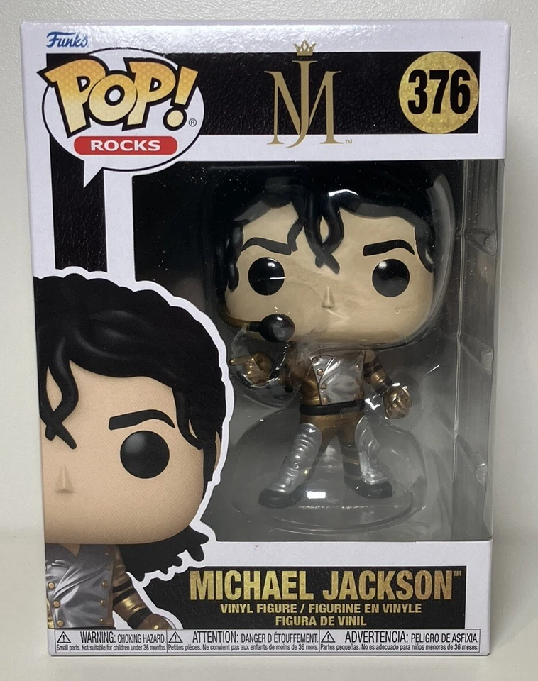 MICHAEL JACKSON ARMOR HISTORY 3.75" POP ROCKS VINYL FIGURE FUNKO 376 MJ