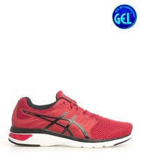 Asics - Zapatillas running Gel Moya rojo Hombre/chico Tela Sintético Plano