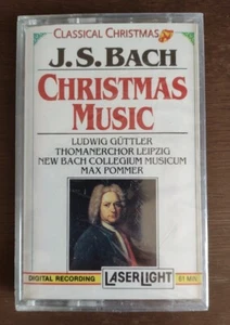 CLASSIC CHRISTMAS J.S. BACH CHRISTMAS MUSIC - Delta 1990 - Cassette Tape - Picture 1 of 2