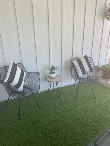 PAIR Russell Woodard Black Wrought Iron Steel Mesh Lounge Sculptura Chairs MCM Cover