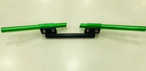 MOTORCYCLE HANDLE BAR CNC ALU. ALLOY Blue, Red, Black, Purple, Green, Gold..... - Picture 1 of 25