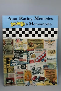 AUTO RACING MEMORABILIA MAGAZIN VOL 1 #1 HERBST 1981 SIGNIERT SEHR GUTER ZUSTAND - Bild 1 von 8
