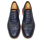 Cole Haan Shoes Men's Size 9.5 M ZeroGrand Wingtip Oxfords Blazer Blue C12974