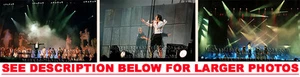 MICHAEL JACKSON HISTORY TOUR STAGE7 3xRARE8x10 PHOTOS - Picture 1 of 1