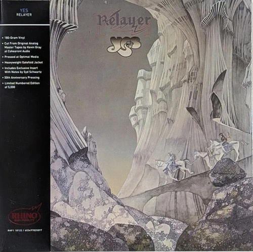 YES Relayer  Limited Edition 180-Gram LP Rhino High Fidelity Numbered SEALED! - Image 1 of 1