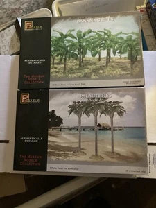 1 Pegasus Models 3 PALM TREES ,1 - BANANA 15 TREES PLASTIC MODEL KITS - Picture 1 of 10