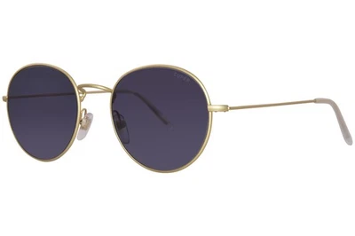 Очки солнцезащитные RetroSuperFuture Wire RFU SU18 золотистые/полуночные синие круглой формы 52 мм - Изображение 1 из 4