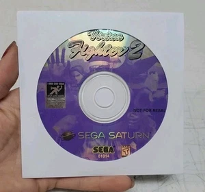 Virtua Fighter 2 (Sega Saturn, 1996) Game Disc Only - Authentic, Tested & Works - Picture 1 of 6