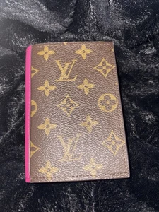 Louis Vuitton Monogram Pink Travel Passport Holder - Picture 1 of 4