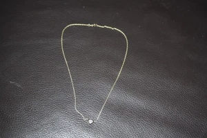 Herzkette, silber 16cm - Bild 1 von 3