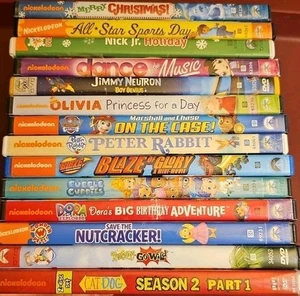 Nickelodeon's Dora the Explorer, Olivia (14 DVD Lot) Kids Shows FREE SHIPPING! - Imagen 1 de 2