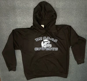 Dallas Cowboys Pullover Sudadera con Capucha Negra Unisex Grande/XL - Imagen 1 de 6