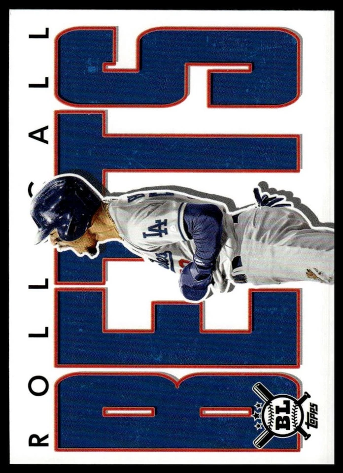 2020 Topps Big League Mookie Betts #RC-20 Roll Call - Image 1 of 2