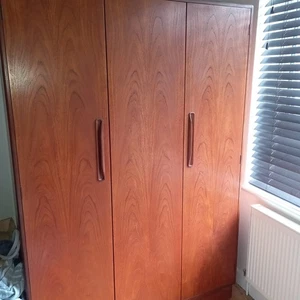 1960s Teak Fresco Triple/Bifold Wardrobe by G Plan. - Picture 1 of 1