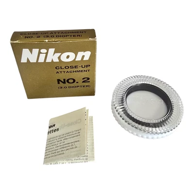 Nikon Camera Close-Up Attachment Lens No. 2 (3.0 Diopter) w/Box - Image 1 of 4
