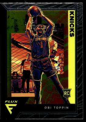 2020-21 Panini Flux Obi Toppin RC #206 - Image 1 of 2