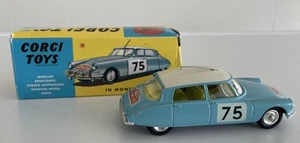 Corgi Toys 323 Citroen DS 19 in Monte Carlo Verkleidung Die Cast Modellspielzeug OVP unbenutzt - Bild 1 von 9