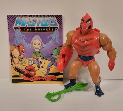 MOTU Vintage 1983 Clawful Variante Pierna Lisa Hong Kong Suelto Completo  Foto 1 de 4