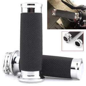Empuñaduras de manillar de motocicleta de 1" para Harley Dyna Breakout Softail Road Glide - Imagen 1 de 20