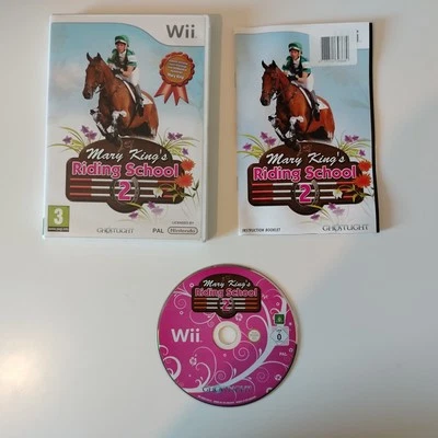 Mary King's Riding School 2 Nintendo Wii PAL UK Good Condition - Image 1 of 4