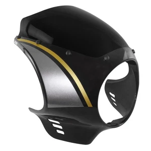 Nero parabrezza paravento faro carenaggio cappuccio per YAMAHA XSR900 2022-2025 - Picture 1 of 11