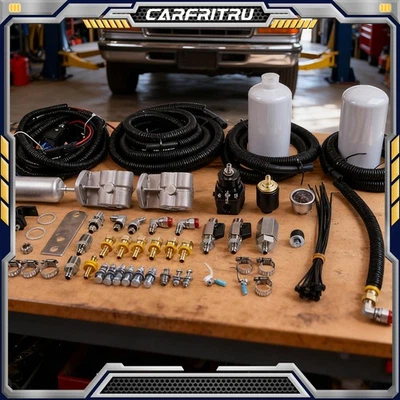 Powerstroke Complete Electric Fuel Pump Conversion Kit For Ford 7.3L 1994-1997 Foto 1 de 4