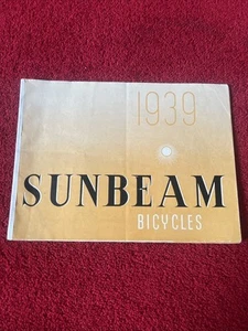 1939 Sunbeam Bicycle Brochure - Picture 1 of 16